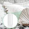 Qcwwy Greenhouse Clips, 32-Piece Reusable PVC Clamps for Greenhouse Film, Shade Cloth, Waterproof Fabric, White view 2