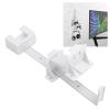 EIMSOAH Wall Mount, Multifunctional Universal Wall Mount Set with Headset Hanger, Suitable for, PC, (White) view 4