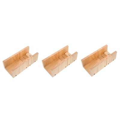 DIYEAH 3-Piece Wooden Soap Cutter Mold