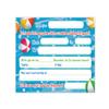 JuNa-Experten 8 Swimming Pool Birthday Invitations for Boys and Girls, 9th Birthday view 4