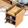 ZHIXUMM Electric Leather Edge Heating and Creasing Machine, 80–480°C, 14 Heads, Dual Machine view 1