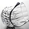 FAJNUZI2024 Transparent Glass Ice Bucket with Handles, 1 L view 3