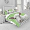 Sheep Duvet Cover Set 135 x 200 cm, Soft Microfiber 3D Print view 2