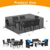 Waterproof Patio Furniture Cover, 100 x 90 x 100 cm, 420D Oxford Fabric view 2