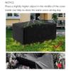 Waterproof Patio Furniture Cover, 100 x 90 x 100 cm, 420D Oxford Fabric view 3