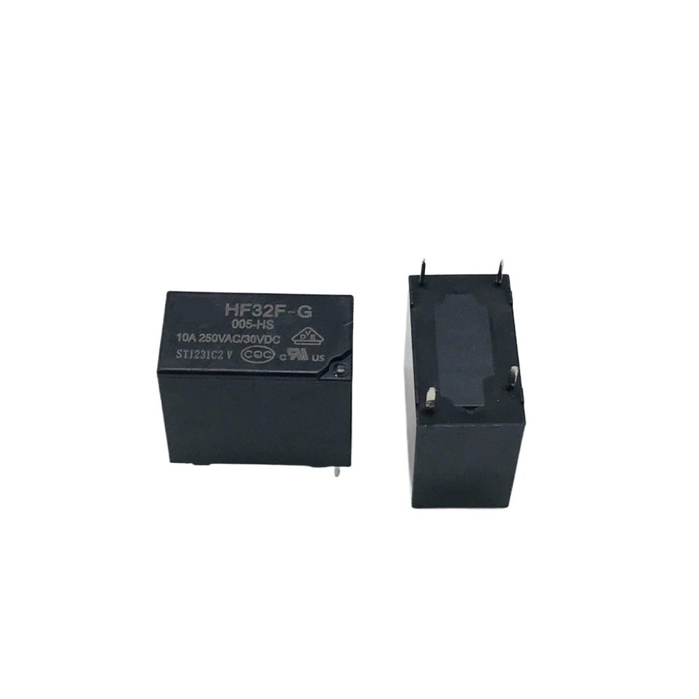 JRBJWYVV HF32F-G-5V-HS Relay JZC-32F-G-005-HS, 1 Set, Normally Open, 4-Pin, 10 A, High Load