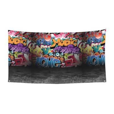Graffiti Hip Hop Printed Party Decoration Banner