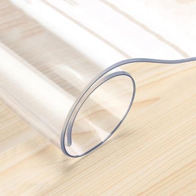 Transparent PVC Chair Mat for Hard Floors, 2 mm, 100 x 100 cm