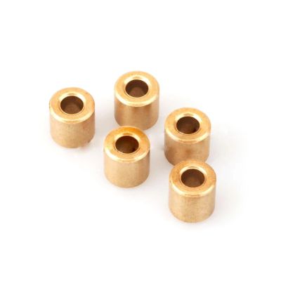 OZXJW 4/10 Pieces Porous Powder-Metallurgy Bronze Bushing Guide Sleeve, 5 mm ID, 5x7x4 / 5x8x4 / 5x9x4 / 5 / 6 / 8 / 10 mm, Precision Copper-Based (4 pcs, 5x9x6)