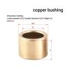 OZXJW 4/10 Pieces Porous Powder-Metallurgy Bronze Bushing Guide Sleeve, 5 mm ID, 5x7x4 / 5x8x4 / 5x9x4 / 5 / 6 / 8 / 10 mm, Precision Copper-Based (4 pcs, 5x9x6) view 2