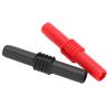 U22 Banana Plug Couplers, 4 mm PVC Extensions, 10-Pack view 2