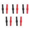 U22 Banana Plug Couplers, 4 mm PVC Extensions, 10-Pack view 4