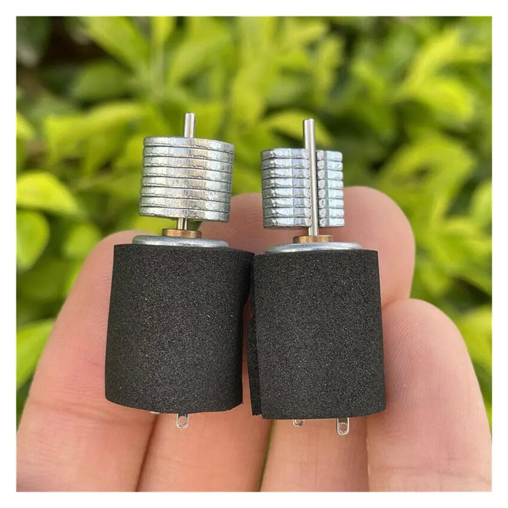 DSZUJTYROP High-Speed Vibration Electronic Starter, 7200 RPM, 12 mm × 20 mm, DC 3V/5V/6V, Strong Vibrating Motor
