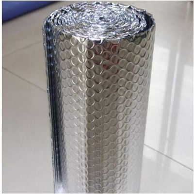 Aluminum Bubble Foil Insulation, Self-Adhesive Heat-Reflective Vapor Barrier Film, Garage Door Insulation Kit (Size: 1 x 30)