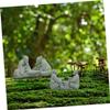CIYODO Chinese Elder Figurines in Sandstone, Zen Style, 2-Piece Set view 2