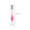 Anneome Fluorescent Silicone Squid Hooks, Pink view 2