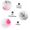 Anneome Fluorescent Silicone Squid Hooks, Pink view 3