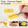 L LIKED Raffle Tickets, 2.5 x 5.1 cm, Smile, Yellow, Single Roll, 500 Count view 4
