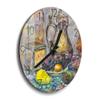 DEQORI Glass Wall Clock, Round, 30 cm, Still Life Shine Design view 2