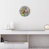 DEQORI Glass Wall Clock, Round, 30 cm, Still Life Shine Design view 3