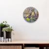DEQORI Glass Wall Clock, Round, 30 cm, Still Life Shine Design view 4