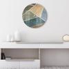DEQORI Glass Wall Clock, Round, 50 cm, Mystical Mosaic view 3