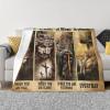 Christian Jesus Throw Blanket, Soft Fleece Flannel view 1