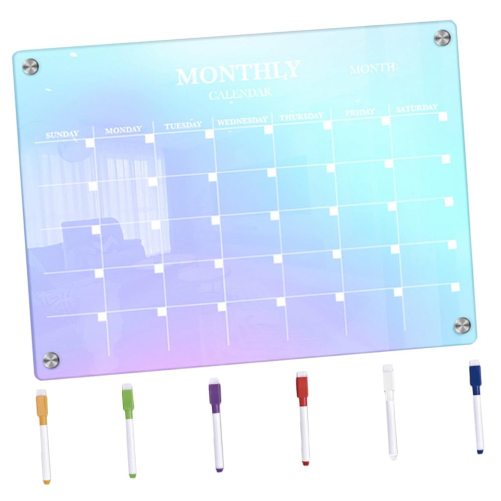 SEWACC Monthly Appointment Planning Board, Erasable Magnetic Refrigerator Calendar