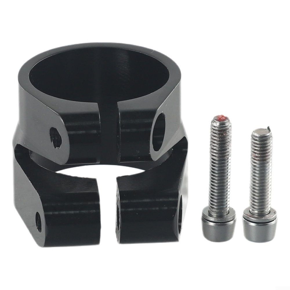 HEBEOT Aluminum Alloy Bicycle Seatpost Clamp, Dual-Bolt Design