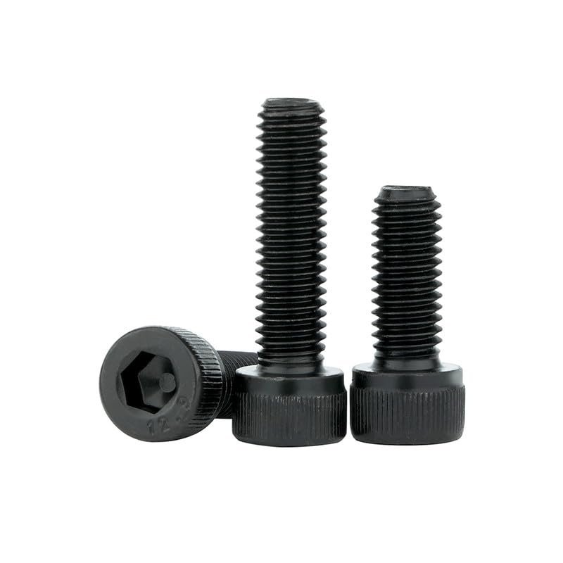 ORANXIN M2.5 x 6 mm 50-Piece Class 12.9 Alloy Steel Socket Head Cap Screws