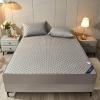 Mattress Protector 140x190/200 cm Waterproof Adjustable Mattress Cover with Zipper, Fitted Sheet, Soft Washable Mattress Pad, Gray (60x120+10 cm) view 2