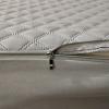 Mattress Protector 140x190/200 cm Waterproof Adjustable Mattress Cover with Zipper, Fitted Sheet, Soft Washable Mattress Pad, Gray (60x120+10 cm) view 3