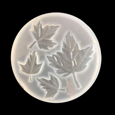 MOZALL Leaf Fondant Mold, Maple Leaves, Silicone Mold for Chocolate, Candy, Gummies and Resin