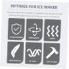 WOONEKY 2-Piece Ice Maker Water Connection Kit view 4