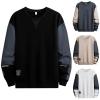 RUMAOZIA Men's Crewneck Sweatshirt view 2