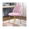 Mswborml Velvet Stretch Chair Covers, Armless, Round Back, Removable and Washable, L, 2-Pack view 1