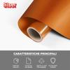 Siser Electric Orange, 30 cm x 1 m, Pearlescent Heat Transfer Vinyl for Creative Designs view 2