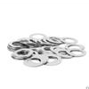 YUANYAO 10–100 pcs DIN 988 0.1/0.2/0.3/0.5/1 mm Thin Shim Washers M3–M30 Stainless Steel (M6 × 9 mm, 50 pcs, 0.2 mm thick) view 1