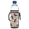 Chririnla Cartoon Dachshund Water Bottle Carrying Bag, Bike Bottle Holder Pouch for Kids and Students view 1