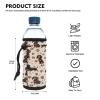 Chririnla Cartoon Dachshund Water Bottle Carrying Bag, Bike Bottle Holder Pouch for Kids and Students view 4