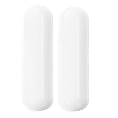 GLEAVI 2-Piece PTFE Heat-Resistant Magnetic Stir Bars for Laboratory Equipment, Compatible with Test Tubes and Mixing Containers