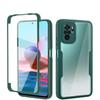 QiongniAN Case for Xiaomi Redmi Note 10/10S 4G and Poco M5s, Green view 1