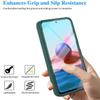 QiongniAN Case for Xiaomi Redmi Note 10/10S 4G and Poco M5s, Green view 4