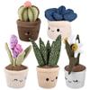 Rhode Island Novelty Plush Succulent Assortment (6 ct) view 1