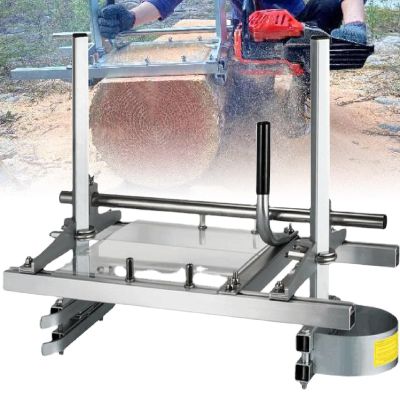 Portable Chainsaw Mill, 20/24/36 in., Adjustable Cutting Thickness