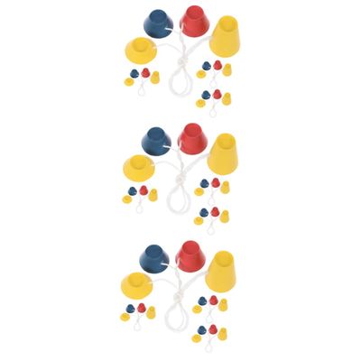GOOHOCHY 48-Piece Golf Tees with Rubber Ball Holders, Replaceable Tee Bases for Indoor and Outdoor Use