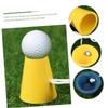 GOOHOCHY 48-Piece Golf Tees with Rubber Ball Holders, Replaceable Tee Bases for Indoor and Outdoor Use view 4