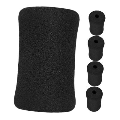 Parliky 5-Pack Sponge Pads for Leg Rollers, Durable Replacement Pads for Fitness Equipment, Padded and Versatile for Abdominal Training and Sit-Ups