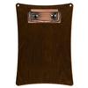 Btic Dark Oak Concave Wooden Clipboard for DIN A3–A6, 2 Eyelets, 3 mm Birch Plywood view 1