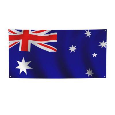 Australian Flag Party Banner for Indoor and Outdoor Use